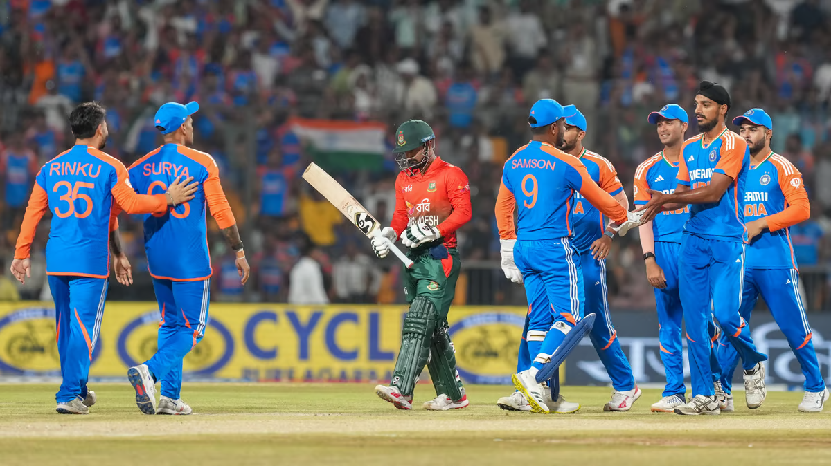 indian cricket team during first t20i vs bangladesh in gwalior credit BCCI TEAM PHOTO